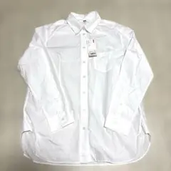 新品　未使用　ユニクロ　エクストラファインコットンロングシャツのサムネイル