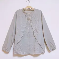 【新品未使用】eur3 エウルキューブ ブラウス シャツ チュニック 薄手のサムネイル