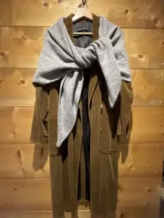 ZARA コーデュロイ ダブルボタンロングコート