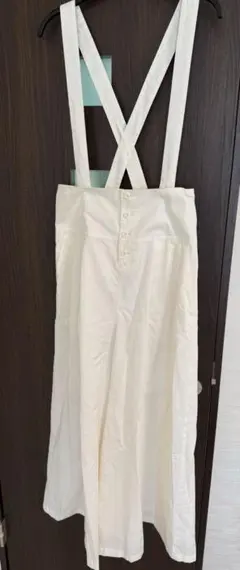 To b. by agnes b. サロペット サイズ40 ホワイト