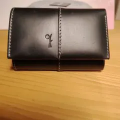hideo design キーケース ブラック レザー　ヒデオワカマツ
