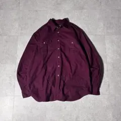 90s vintage シャモアクロス オーバーサイズ ネルシャツ USA古着