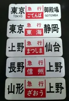 電車行き先板(レア) 2026年最新】Yahoo!オークション -行先表示板(鉄道)の中古品・新品・未