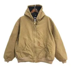 Carhartt ダック地 アクティブジャケット ブラウン
