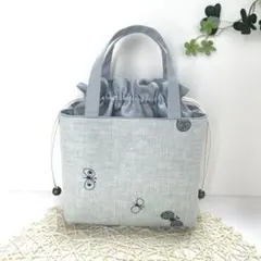 ミナペルホネンオパール底トートバッグ ハンドメイド - メルカリ