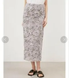 ミラオーウェン　シアーモチーフ　レーススカート　タグ付き新品未使用