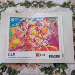 アイドルマスターSideM ラベル缶 ステッカー　SEM