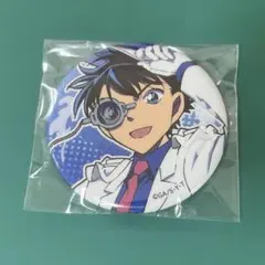 名探偵コナン 怪盗キッド 缶バッジ グリッター ジャンプ セブンイレブン限定
