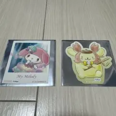 ナムコ de ハロウィン 2025 ステッカー マイメロディ ポムポムプリン