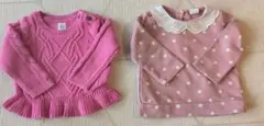 babyGAP ニットとトレーナーセット 12-18m 80