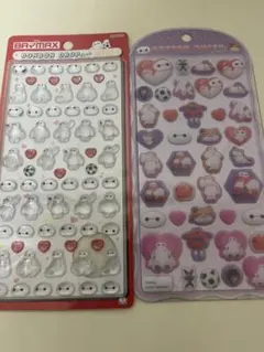正規品　ベイマックス　ボンボンドロップシール　コットンパフィ　2点セット