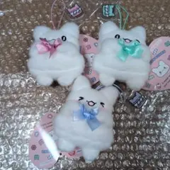 はなまるおばけ まるまるスイーツチャーム付きマスコット（全3種）