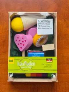 木製　おもちゃ　お菓子 エルツィ Erzi スウィーツアソートセット