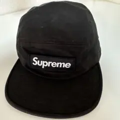 Supreme ブラック ワークキャップ