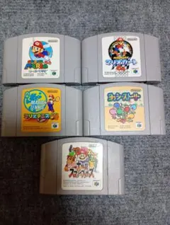 ニンテンドー64まとめ売り！スーパーマリオ64　カート　ストーリー　スマッシュ