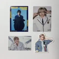 道枝駿佑 トレカ ステッカー HARDWORK カード