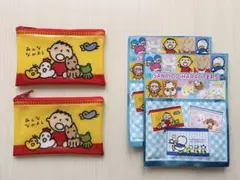 サンリオ　懐かしキャラクターズ　クリアポーチ　フラットポーチ　たぁ坊　2個セット