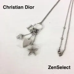Christian Dior クリスチャンディオール ネックレス Dロゴ ハート
