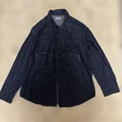 BLUE BLUE デニムシャツ インディゴ サイズ1のサムネイル