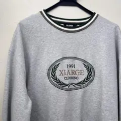 人気エクストララージX-LARGE刺繍ビッグロゴ　入手困難 スウェット