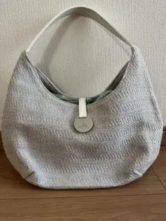 アニエスベー ボヤージュ ツイード混織 ワンショルダー バッグ