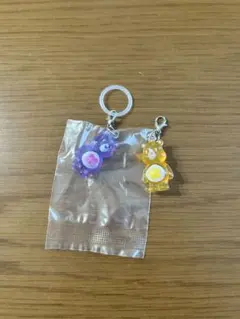 ケアベア めじるしアクセサリー クリアマスコットチャーム2