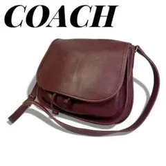 OLDCOACH オールドコーチ ショルダーバッグ ワインレッドUSA製