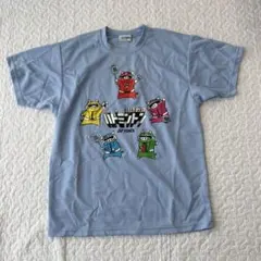 ヨネックス バドミントン Tシャツ 半袖 キャラ プリント ブルー SS