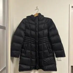 【美品】エレメントオブシンプルライフ ダウンロングジャケット 黒 Mサイズのサムネイル