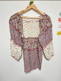 SM2★シャーリングチュニック