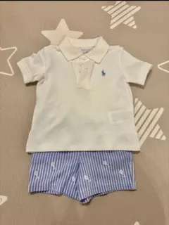 新品未使用/美品✨　ラルフローレン　ポロシャツ　半ズボン　セット　80