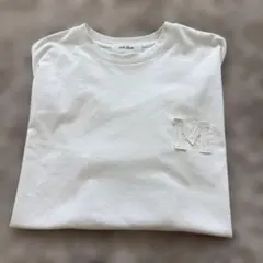 Mila Owen ミラオーウェン Mロゴ 半袖Tシャツ ホワイトのサムネイル