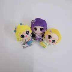 アイカツ!×プリパラ ちびぐるみ　南みれぃ　氷上スミレ 新条ひなき