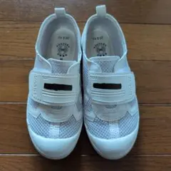 ホワイト メッシュ スクールシューズ 20.0 cm中古