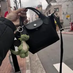 新品未使用 LONGCHAMP ルプリアージュハンドバッグXSサイズ黒