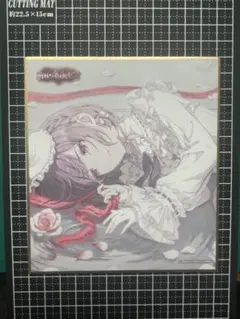 ⚠︎裏面初期折れ有り プロセカ ミニ色紙 51B 東雲絵名