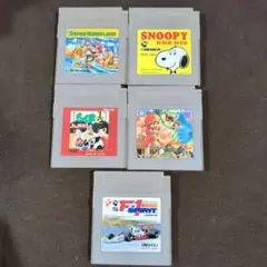 ゲームボーイ ソフト 5本セット
