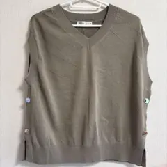 CRAFT STANDARD BOUTIQUE ニットベスト Mサイズのサムネイル