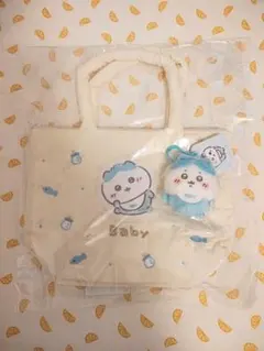 ちいかわ　ちいかわベビー　マスコット キルティングトートバッグ ハチワレ