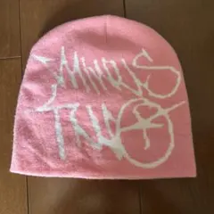 Y2kビーニーピンク色