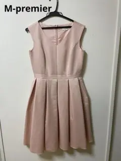 値下げ❣️格安♡エムプルミエ　ふんわり春色　ピンクワンピース