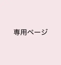 購入する方のみいいね⭕️(無言取引❌)様専用ページ