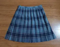 イーストボーイ プリーツ スカートフォーマル 卒業式 お受験　チェック 大きい