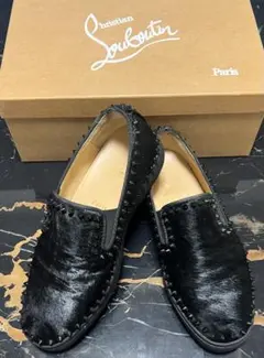 Christian Louboutin クリスチャンルブタン　ブラックスリッポン
