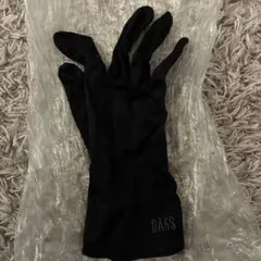 DAKS アームカバー　綿　手袋　グローブ　黒　ブラック　右のみ