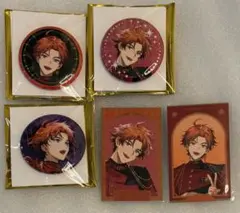 北見遊征 缶バッジ フォト風カード セット