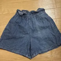 GU デニム ハーフパンツ 130サイズ
