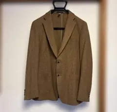 【美品】スーツカンパニー　ヘリンボーン テーラードジャケット　moon社