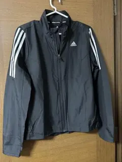adidas running ジャケット レディース OTサイズ 黒