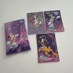 新品未使用 香港ディズニー 20周年 COLLECTBLE CARDS
